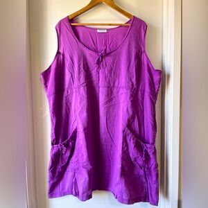 CUTE PURPLE SUNDRESS WITH POCKETS 🥳💜 Yessica, Size: XL